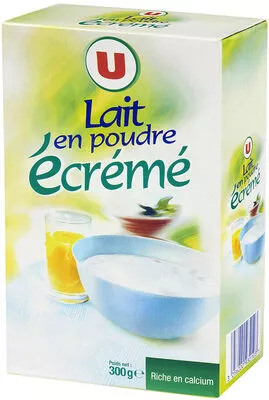 Lait écrémé en poudre U 300 g, code 3256220932103