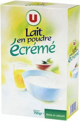 Lait écrémé en poudre U 750 g, code 3256220932158