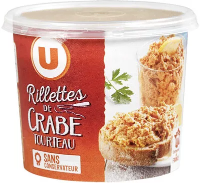 Rillettes de crabe U 150 g, code 3256221016253