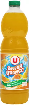 Boisson aux fruits plate orange U 2 l, code 3256221121117