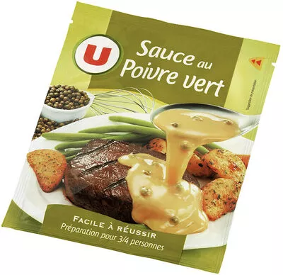 Sauce déshydratée Poivre Vert U 29 g, code 3256221368611