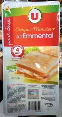 Croque-Monsieur à l'Emmental U 200 g, code 3256221407518