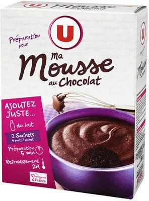 Préparation pour mousse au chocolat U 266 g, code 3256221976939