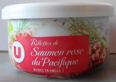 Rillettes de Saumon rose du Pacifique U 125 g , code 3256221981445