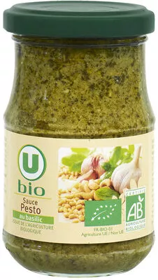 Sauce pesto U Bio,  U 200 g, code 3256224061540