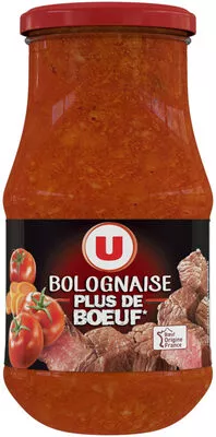 Sauce bolognaise plus de boeuf U 420 g, code 3256224061724