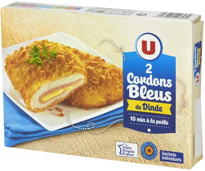 Cordon bleu de dinde U 2 pièces, 200 g, code 3256224118534