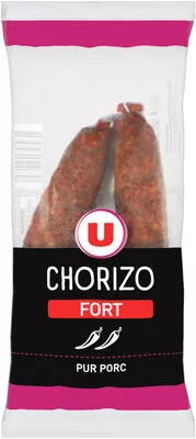 Chorizo fort supérieur pur porc U 225 g, code 3256224658931