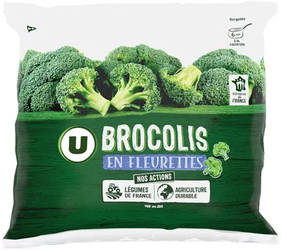 Brocolis en fleurettes U 1 kg, code 3256224701170