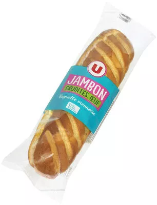 Sandwich baguette viennoise jambon cuit crudités oeuf U 230 g, code 3256224756903