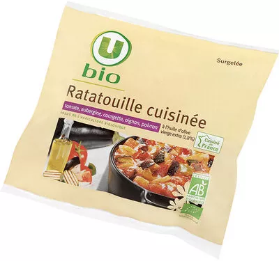 Ratatouille cuisinée U Bio,  U 600 g, code 3256225048854