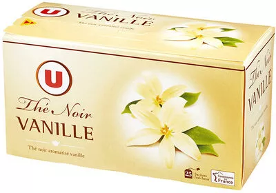 Thé noir aromatisé vanille U 25 sachets, 50 g, code 3256225426447