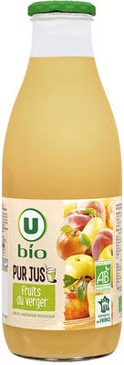 Pur jus Fruits du verger U Bio,  U 1 l, code 3256226084578