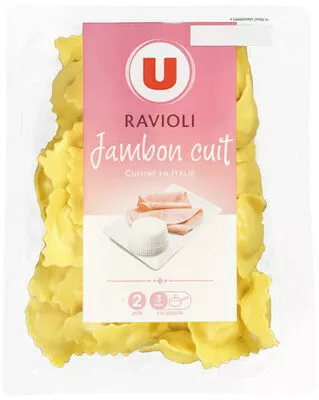 Raviolis au jambon cuit U 300 g, code 3256226401351