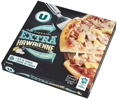 Pizza extra américaine hawaïenne U 530 g, code 3256226752668