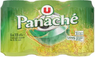 Panaché 0,5° U 6 x 33 cl, code 3256227730580