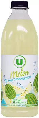 Boisson au jus melon flash pasteurisé, refrigéré U 75 cl, code 3256227739767