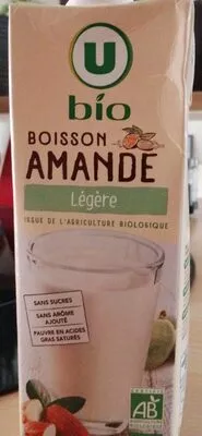 Boisson amande légère U Bio, U 1 l, code 3256228103352