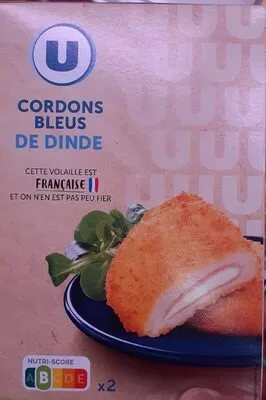 Cordon bleu de dinde U 2 pièces, barquette, 200 g, code 3256228120465