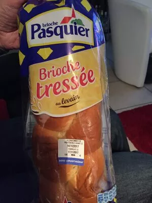 Brioche tressée au levain Brioche Pasquier, Pasquier 600 g, code 3256540010444