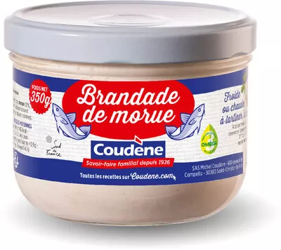 Brandade de morue Coudène Coudène 350g, code 3257630068444