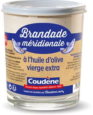 Brandade huile d’olive Coudène 200g, code 3257630068499