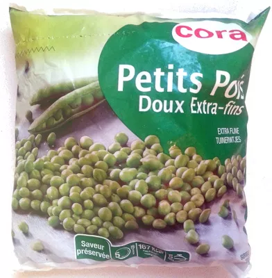 Petits pois doux extra-fins Cora 1 kg, code 3257980029973