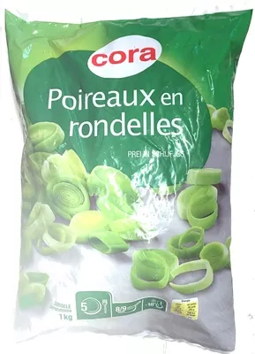 Poireaux en rondelle Cora 1 kg, code 3257980391711