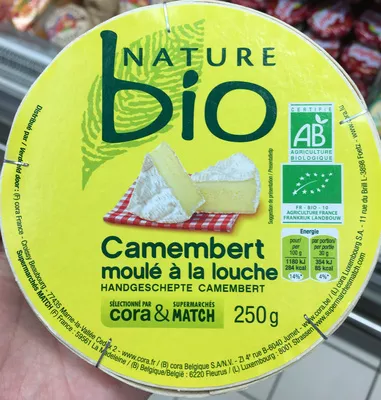 Camembert moulé à la louche Nature Bio 250 g, code 3257980891631