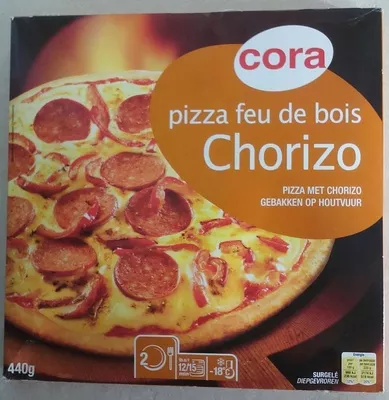 Pizza feu de bois Chorizo Cora 440 g, code 3257980977489