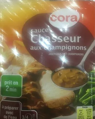 Sauce chasseur aux champignon Cora , code 3257981220485