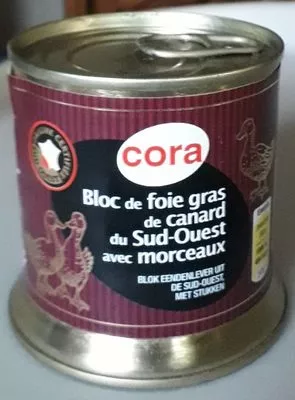 Bloc de foie gras de canard Cora , code 3257981231269