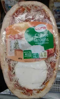 Chèvre lardons Cora 180 g, code 3257981358898