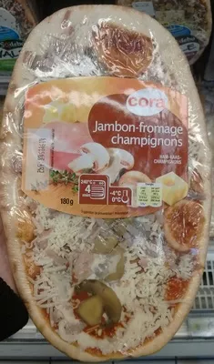 Jambon-fromage champignons Cora 180 g, code 3257981358904