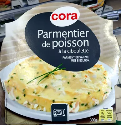 Parmentier de poisson à la ciboulette Cora 300 g, code 3257981359086