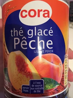 Thé glacé Pêche Cora 1,5 l, code 3257981411753