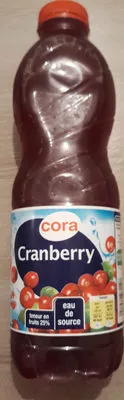 Jus de Cranberry Cora , code 3257982261548