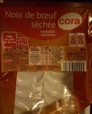 Noix de Bœuf Séchée Cora 60 g, code 3257983000245