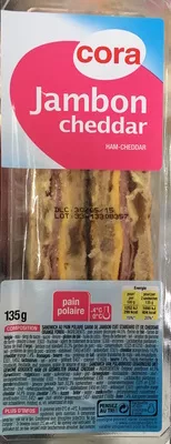 Jambon Cheddar Cora 135 g, code 3257983533651