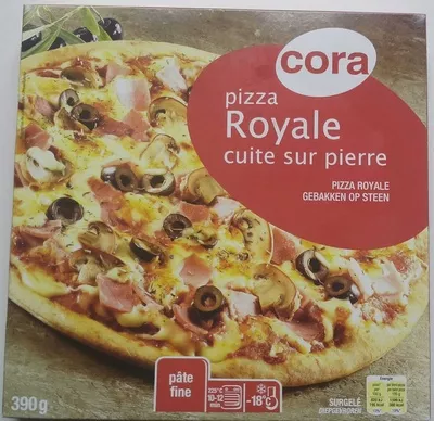 Pizza Royale cuite sur pierre Cora 390 g, code 3257983940039