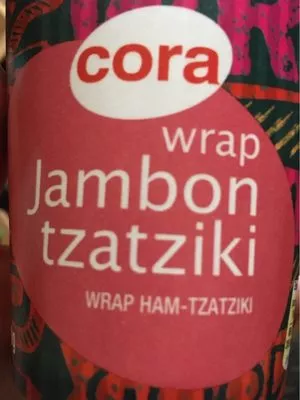 Wrap Jambon Tzatziki Cora , code 3257984012445