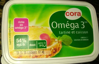 Omega 3 - Tartine et cuisson Cora , code 3257984346496