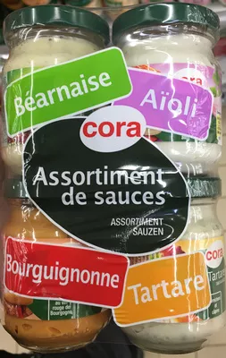 Assortiment de sauces Cora 4 * 85 g, code 3257984410784