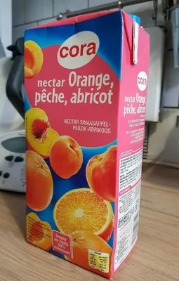 nectar Orange, pêche, abricot Cora , code 3257984427850