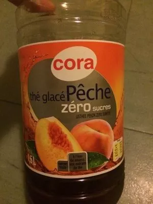 Thé Glacé Pêche Zéro Sucres Cora , code 3257984565712