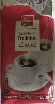 Café moulu tradition corsé belle france 250 g, code 3258561030302