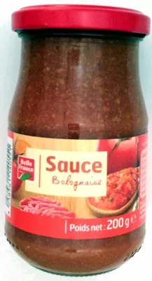 Sauce Bolognaise Belle France, Francap Distribution 200 g, 212 ml, code 3258561140551