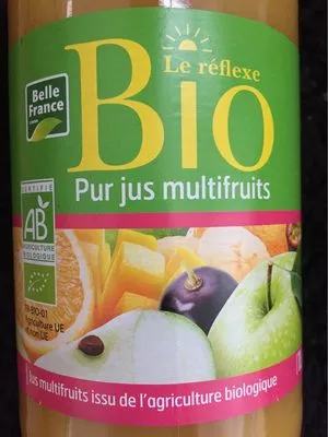 Pur jus multifruit Belle france, Le Réflexe Bio 1 L, code 3258561300191