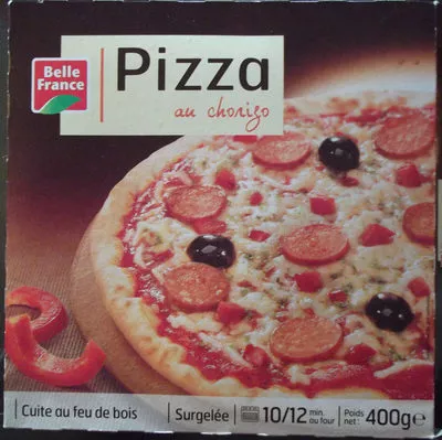 Pizza au chorizo Belle France 400 g, code 3258561412023