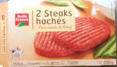 Steaks Hachée 15%de Mg Belle france 200 g, code 3258561412498